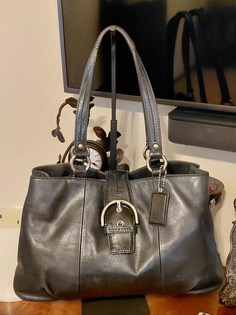 Coach Soho Leather Carryall Style # F19248